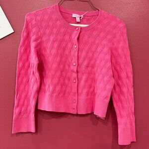 Lilly Pulitzer Small Pink Cardigan Size S